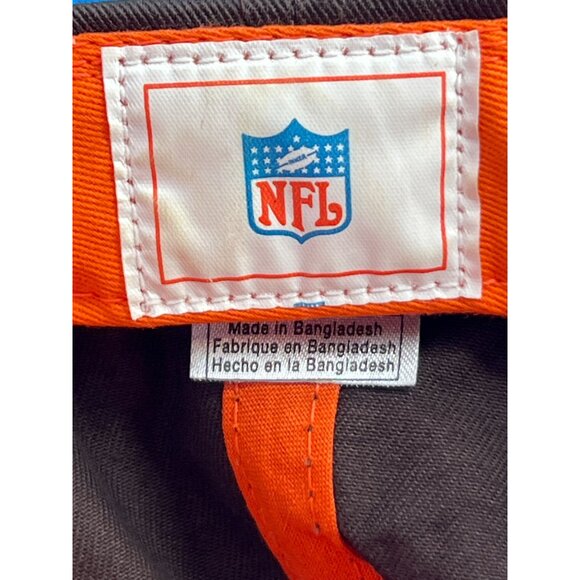 NFL Cleveland Browns Hat Dog Pound Adjustable Cap Orange/Brown - Picture 6 of 9